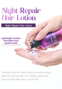 Best Night Repair Hair Lotion Into The Dream Everything Shower|Haarprobleem