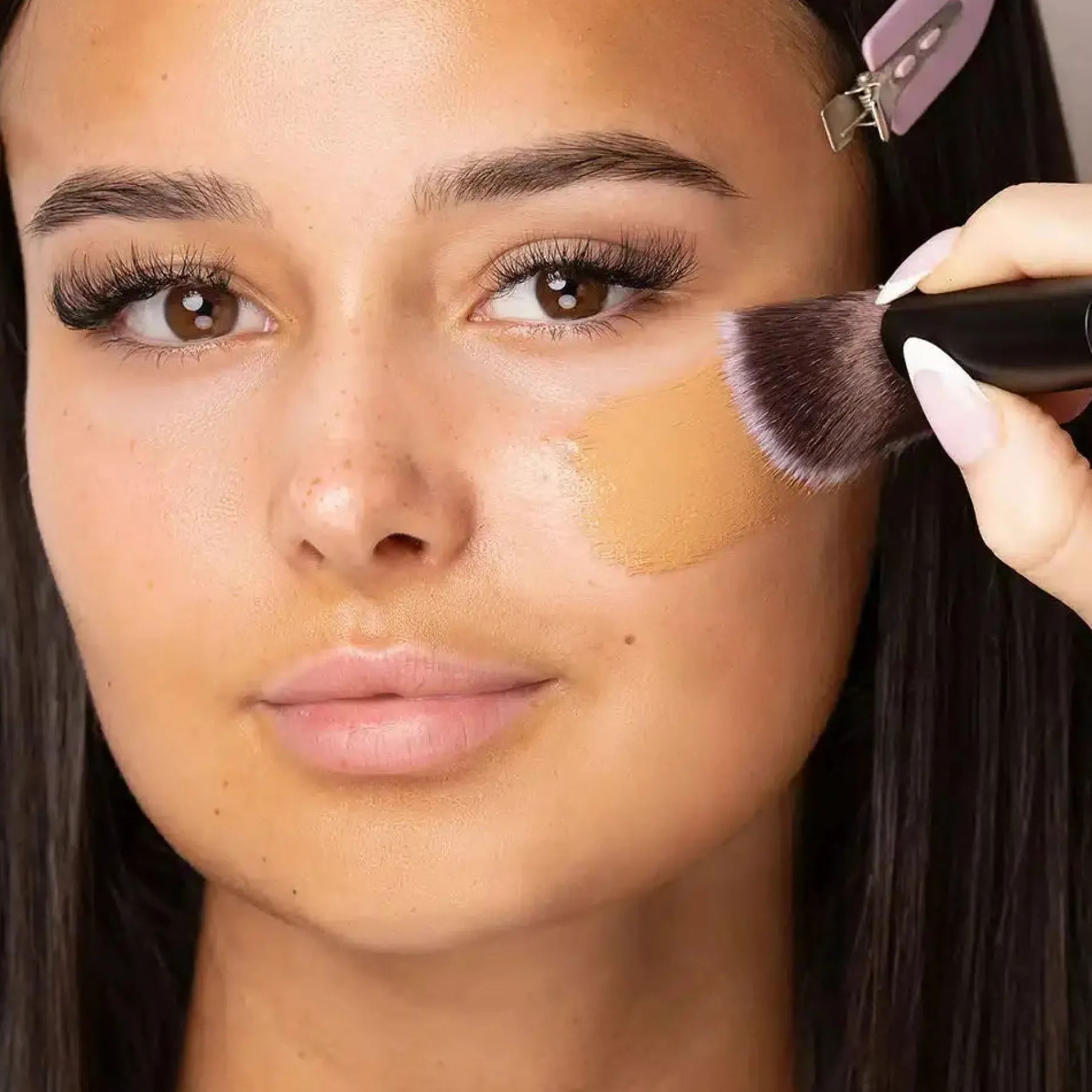 No. 9 Angled Flat Top Foundation Buffing Brush Foundation|Tön Mehr
