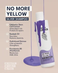 Clearance No More Yellow Silver Shampoo Shampoo|Vegane Haarpflege