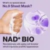 No.9 NAD Bio Lifting Full Cover Facial Mask 4-Pack Hauptzutat|Korean Skincare Routine