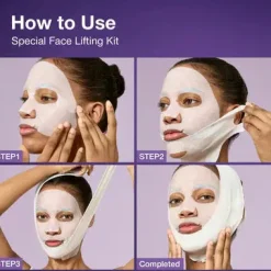 No.9 NAD Bio Lifting Full Cover Facial Mask 4-Pack Hauptzutat|Korean Skincare Routine