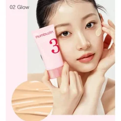 Outlet No.3 No Filter Tone-Up Sun Serum 02 Glow Hauptzutat|Anti-Unreinheiten-Serum