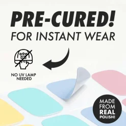 Discount Non-UV Gel Wraps Icy Luxe 3. Nail Wraps|Veganer Nagellack