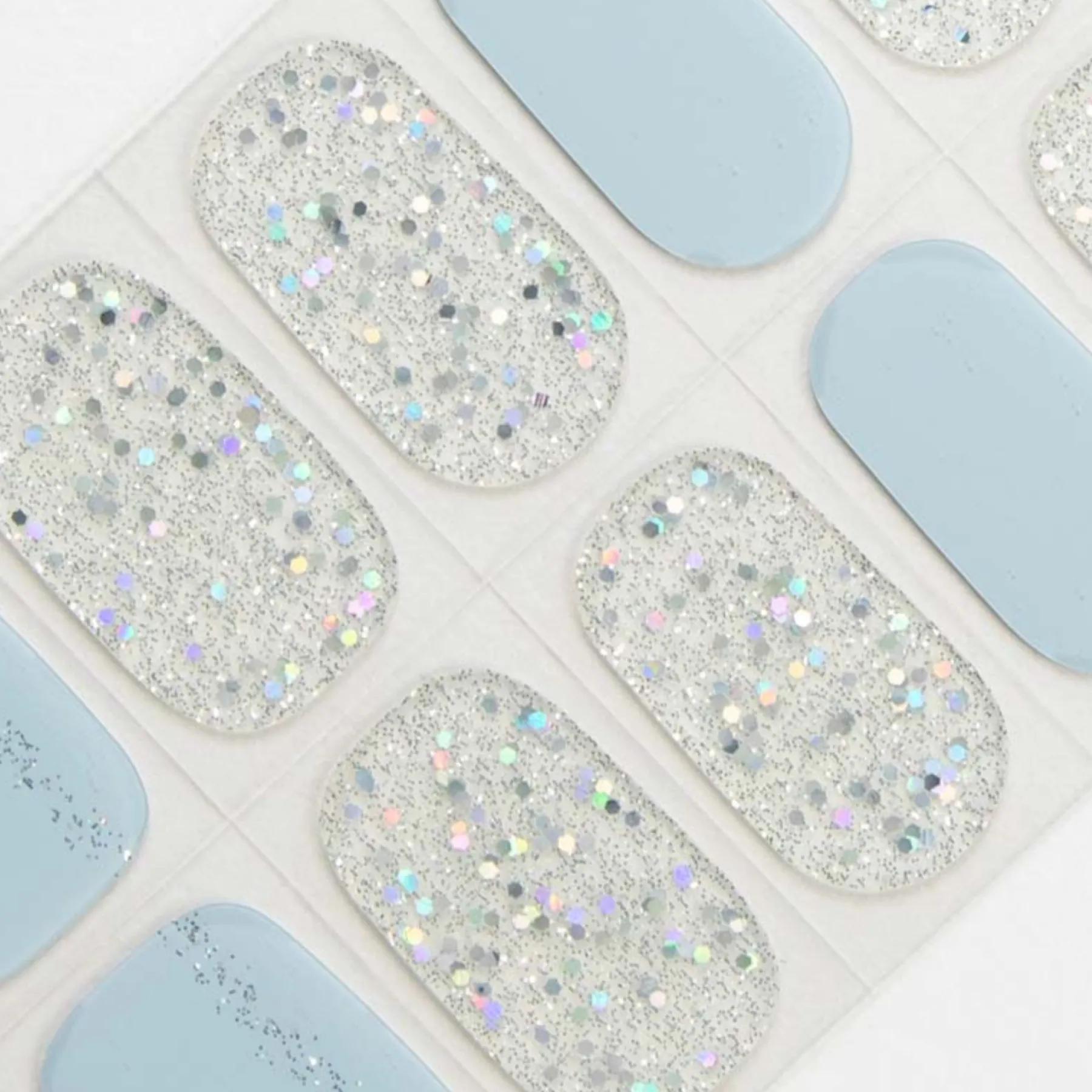 Discount Non-UV Gel Wraps Icy Luxe 3. Nail Wraps|Veganer Nagellack
