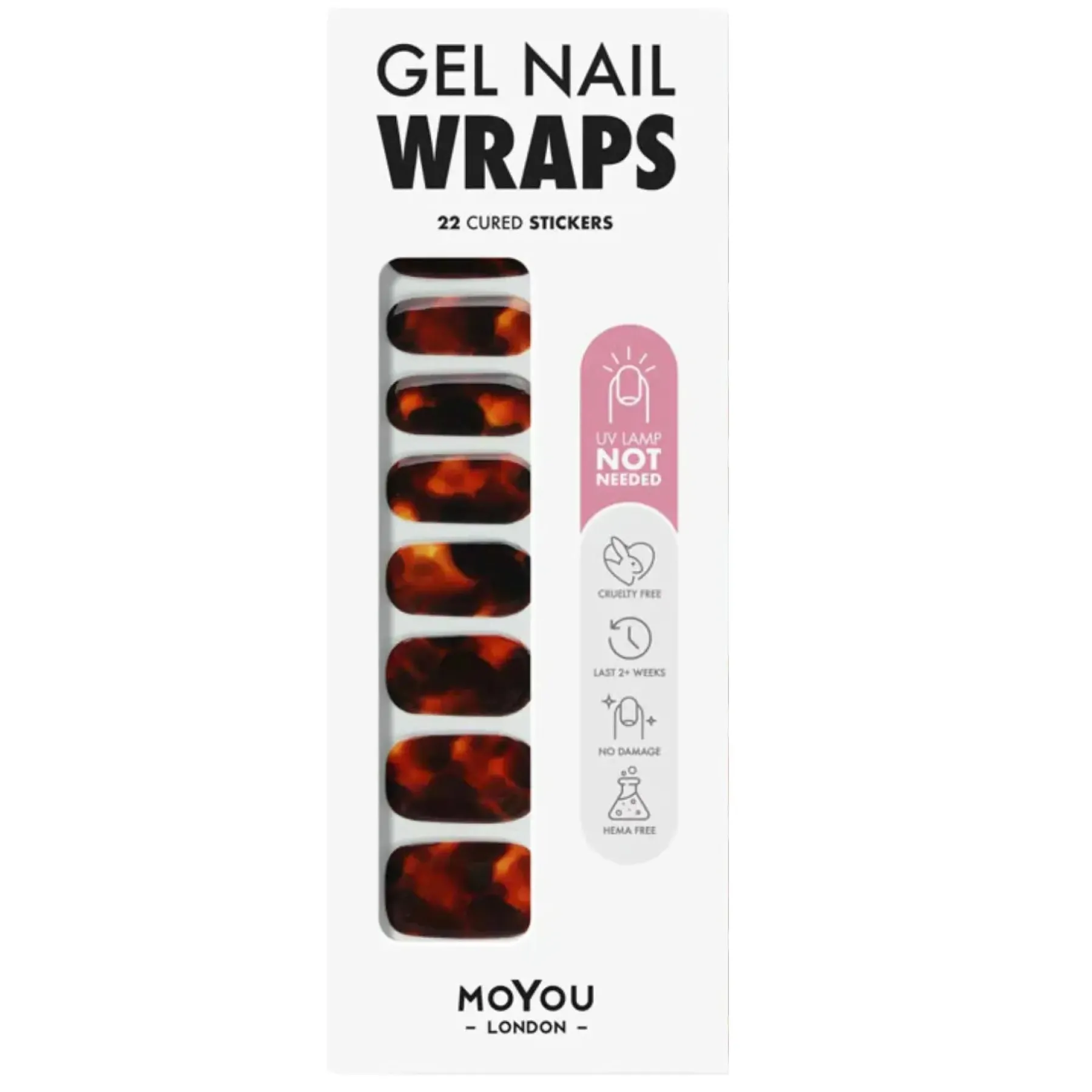 Non-UV Gel Wraps Wild Habit 3. Nail Wraps