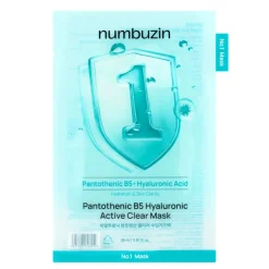 Discount No.1 Pantothenic B5 Hyaluronic Active Clear Mask Hauptzutat|Vegan Pflege