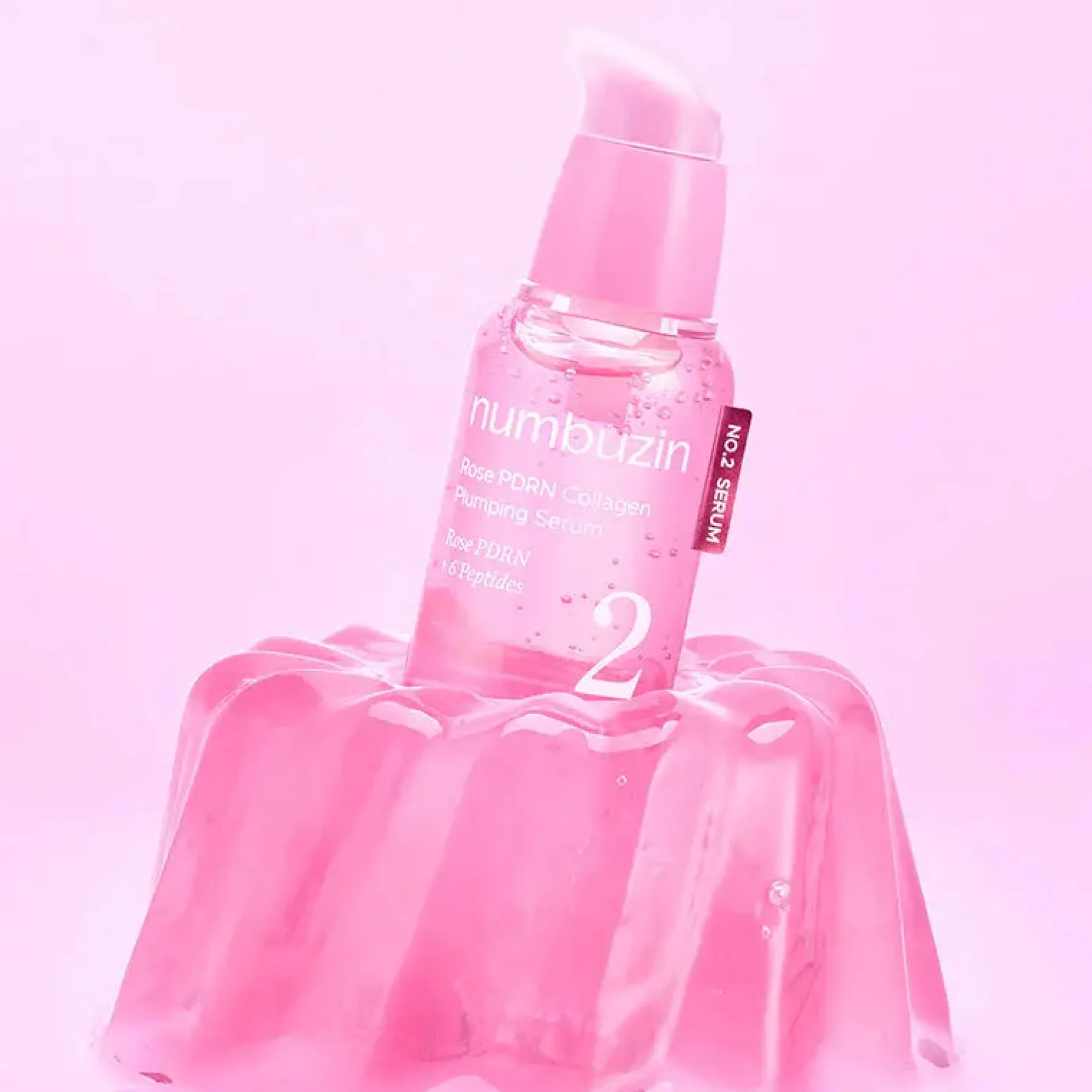 Clearance No.2 Rose PDRN Collagen Plumping Serum Vegan Pflege|Problemlösende Seren