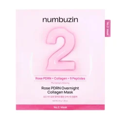 New No.2 Rose PDRN Overnight Collagen Mask Hauptzutat|Gesichtsmasken