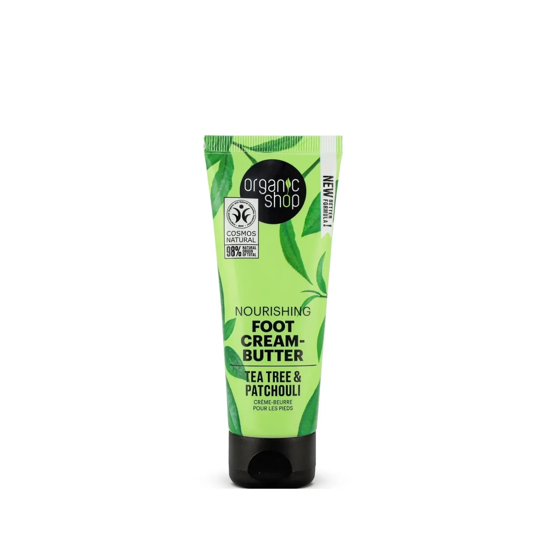 Outlet Nourishing Foot Cream Butter Tea Tree and Patchouli Vegan Pflege|Fußpflege