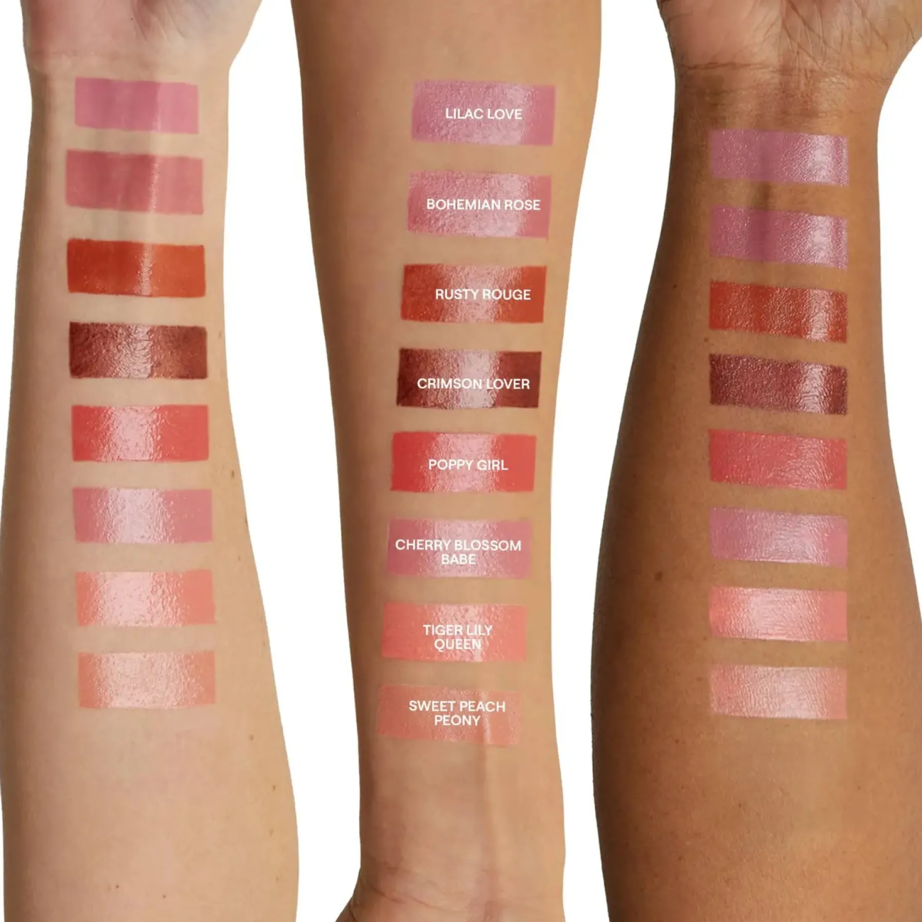 New Nudies Bloom All Over Dewy Poppy Girl Rouge