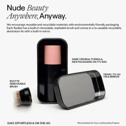 Clearance Nudies Blush Stick Sunkissed Pink Rouge