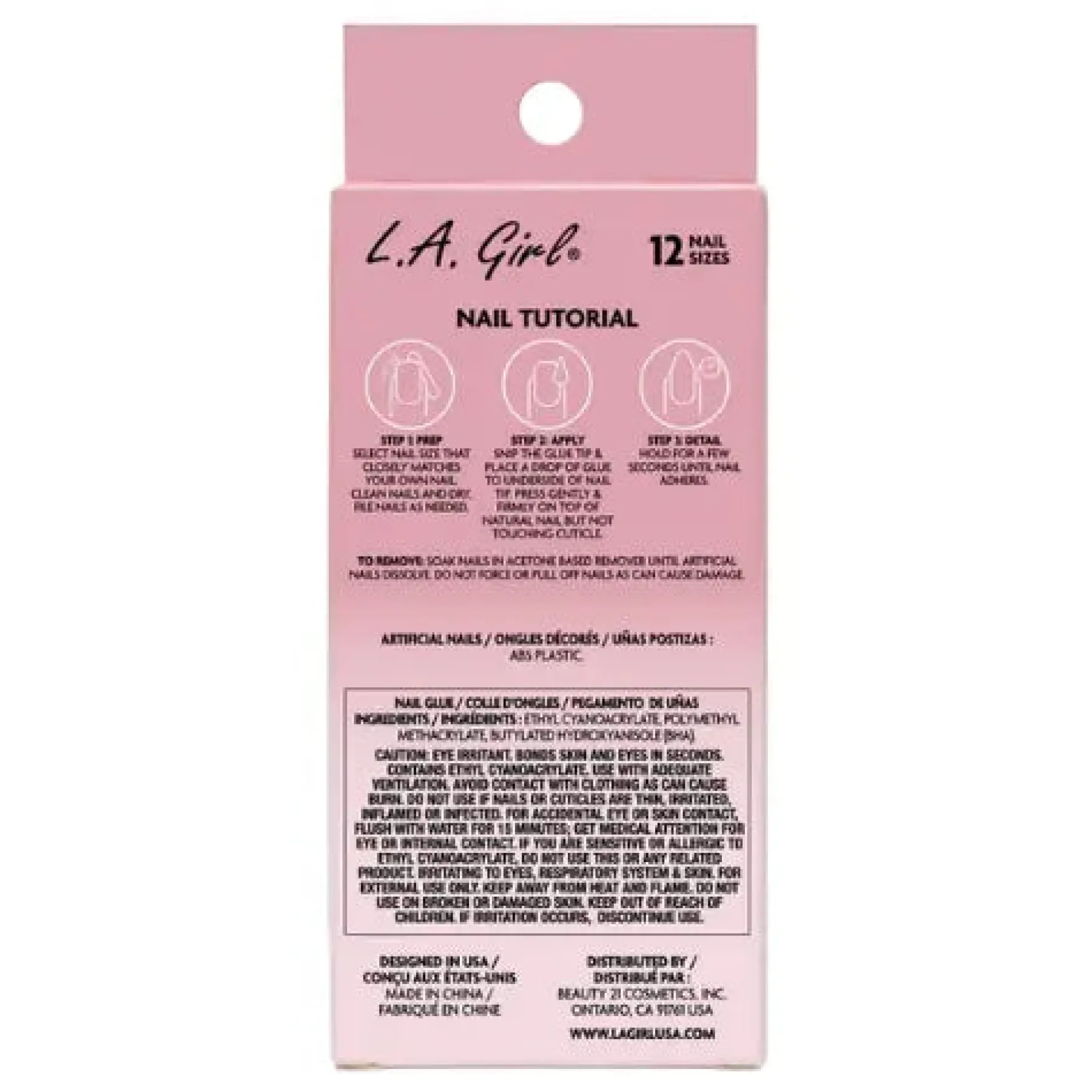 Sale Oh So Shiny Nail Tips Modern French Künstliche Nägel
