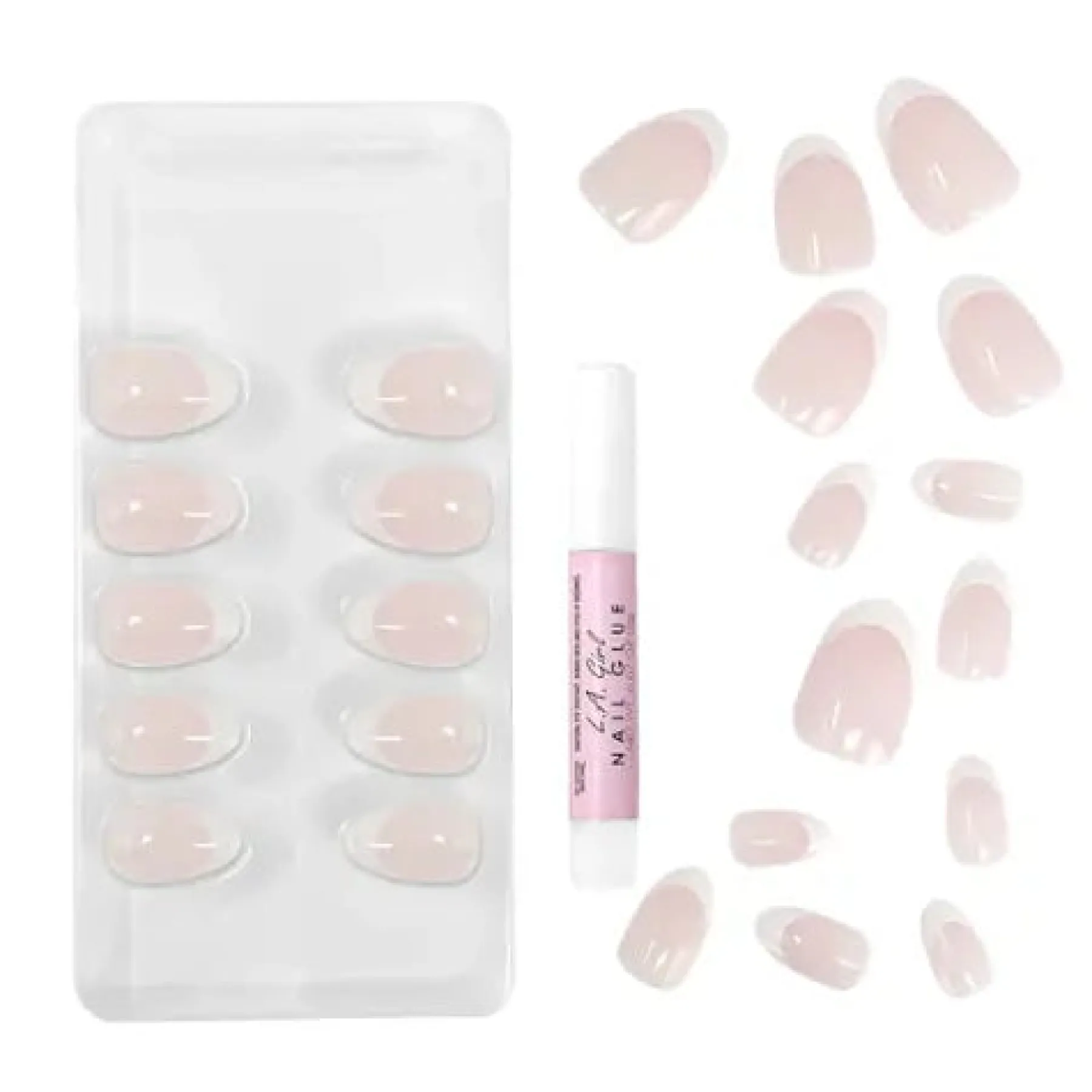 Sale Oh So Shiny Nail Tips Modern French Künstliche Nägel