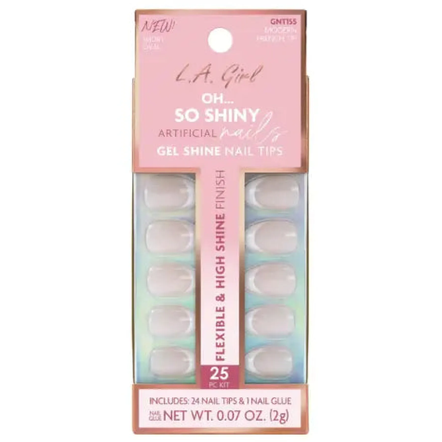 Sale Oh So Shiny Nail Tips Modern French Künstliche Nägel