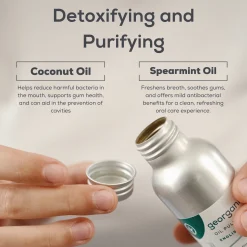 Clearance Oil Pulling Mouthwash Spearmint Vegan Pflege|Oil Pulling