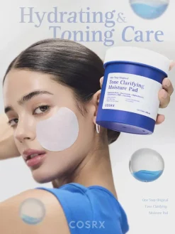 Best One Step Original Tone Clarifying Moisture Pad Hauptzutat|Vegan Pflege