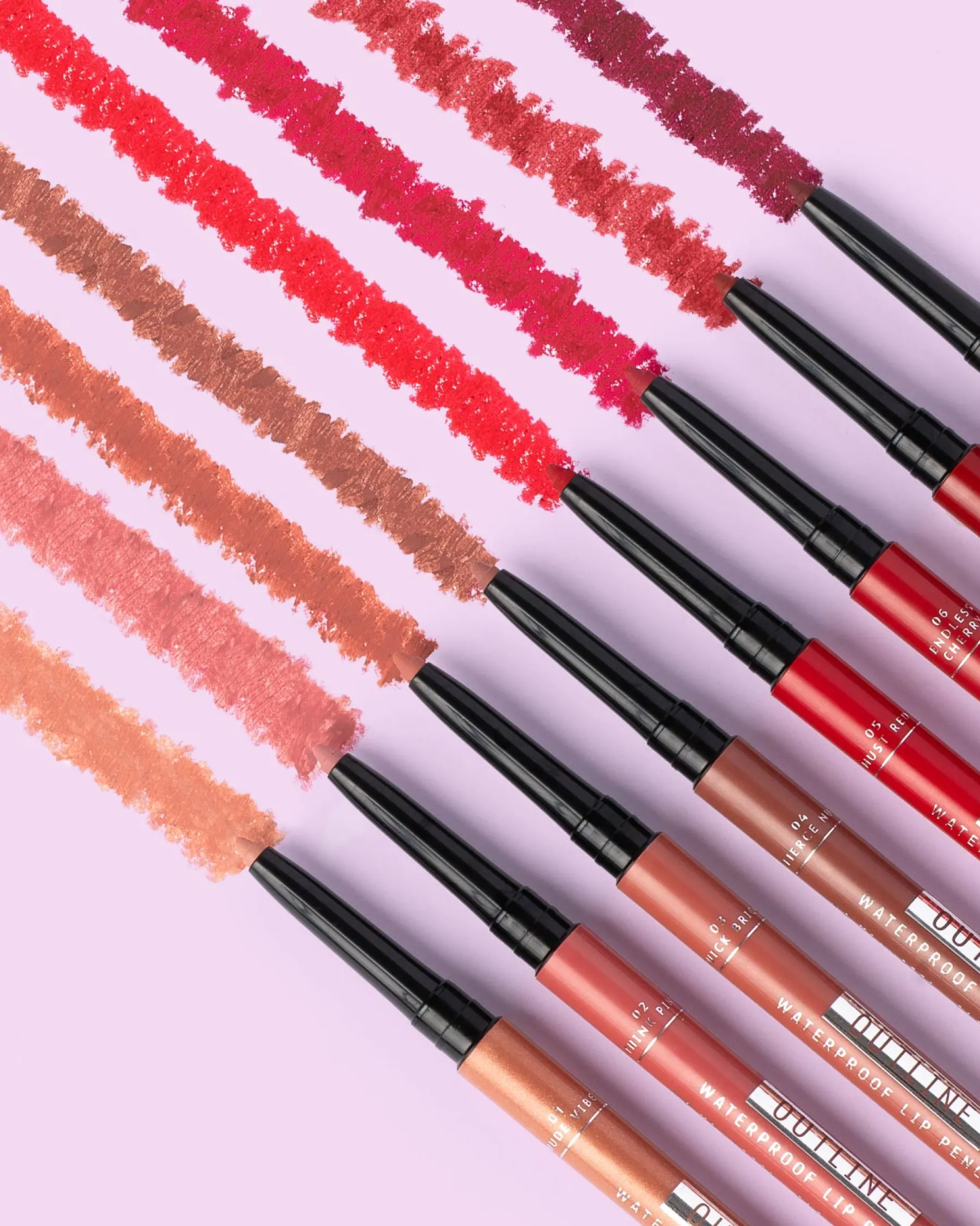 Discount Outline Waterproof Lip Pencil Nude Vibe Lippen Konturenstift