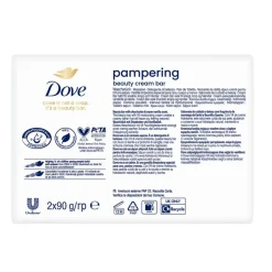 Pampering Shea Butter & Vanilla Beauty Bar 2-Pack Scent Layering Vanilla|Soap Bars