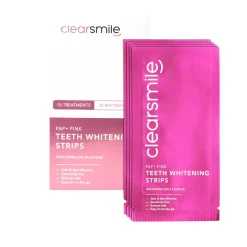 PAP+ Pink Whitening Strips Vegan Pflege|Zahnaufhellung