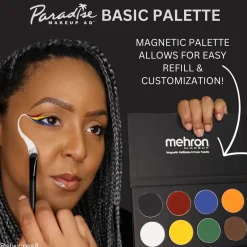 Discount Paradise Makeup AQ 8 Color Magnetic Palette Basic Shades Schminke|Schminke