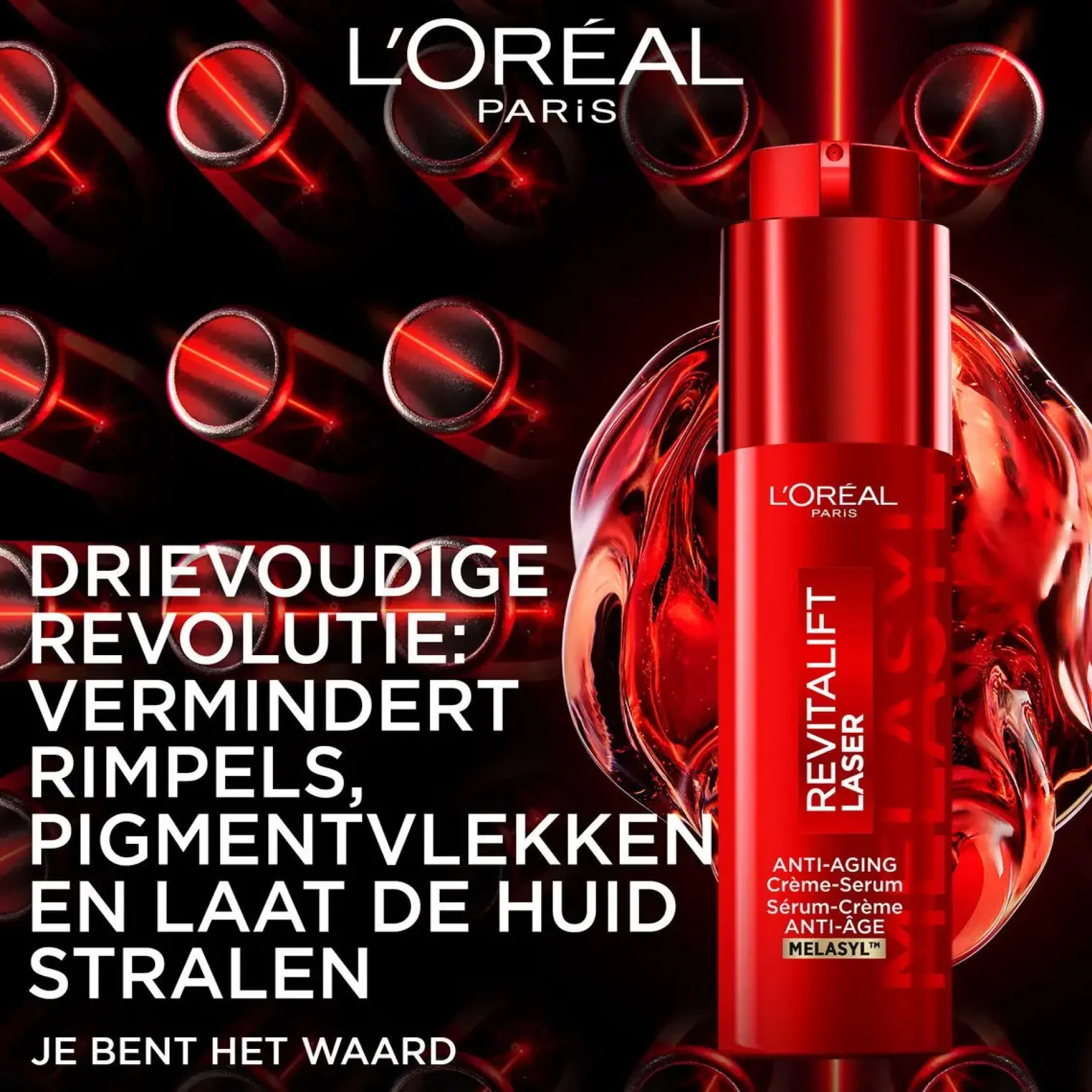 Sale Paris Revitalift Laser Triple Laser Anti-Aging Crème-Serum Vegan Pflege|Problemlösende Seren