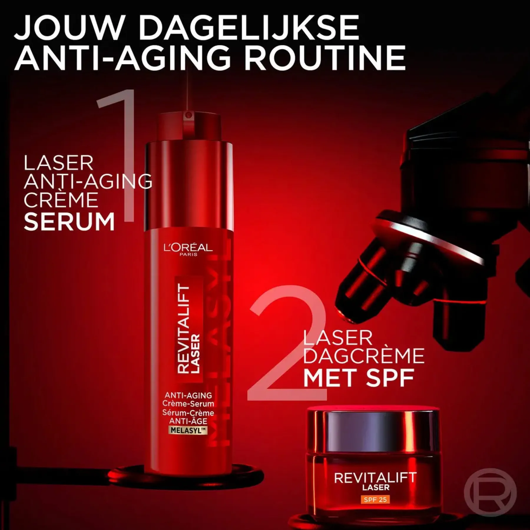 Sale Paris Revitalift Laser Triple Laser Anti-Aging Crème-Serum Vegan Pflege|Problemlösende Seren