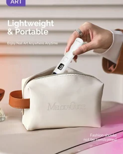 Outlet P-Art01R Rechargeable Mini LED/UV Nail Art Lamp White 5. Uv/Led Lampen|Uv Led Lampe