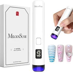 Outlet P-Art01R Rechargeable Mini LED/UV Nail Art Lamp White 5. Uv/Led Lampen|Uv Led Lampe