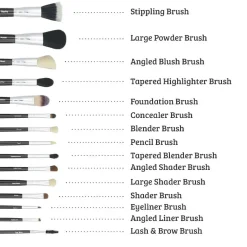 Discount 15 pc Classic Starter Set Tön Mehr|Makeup Pinsel Sets