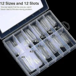 Clearance 120pcs Extension Gel Dual Forms Full Cover Künstliche Nägel