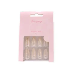 Clearance 24 pcs Press On Nails Glazed Donut Künstliche Nägel