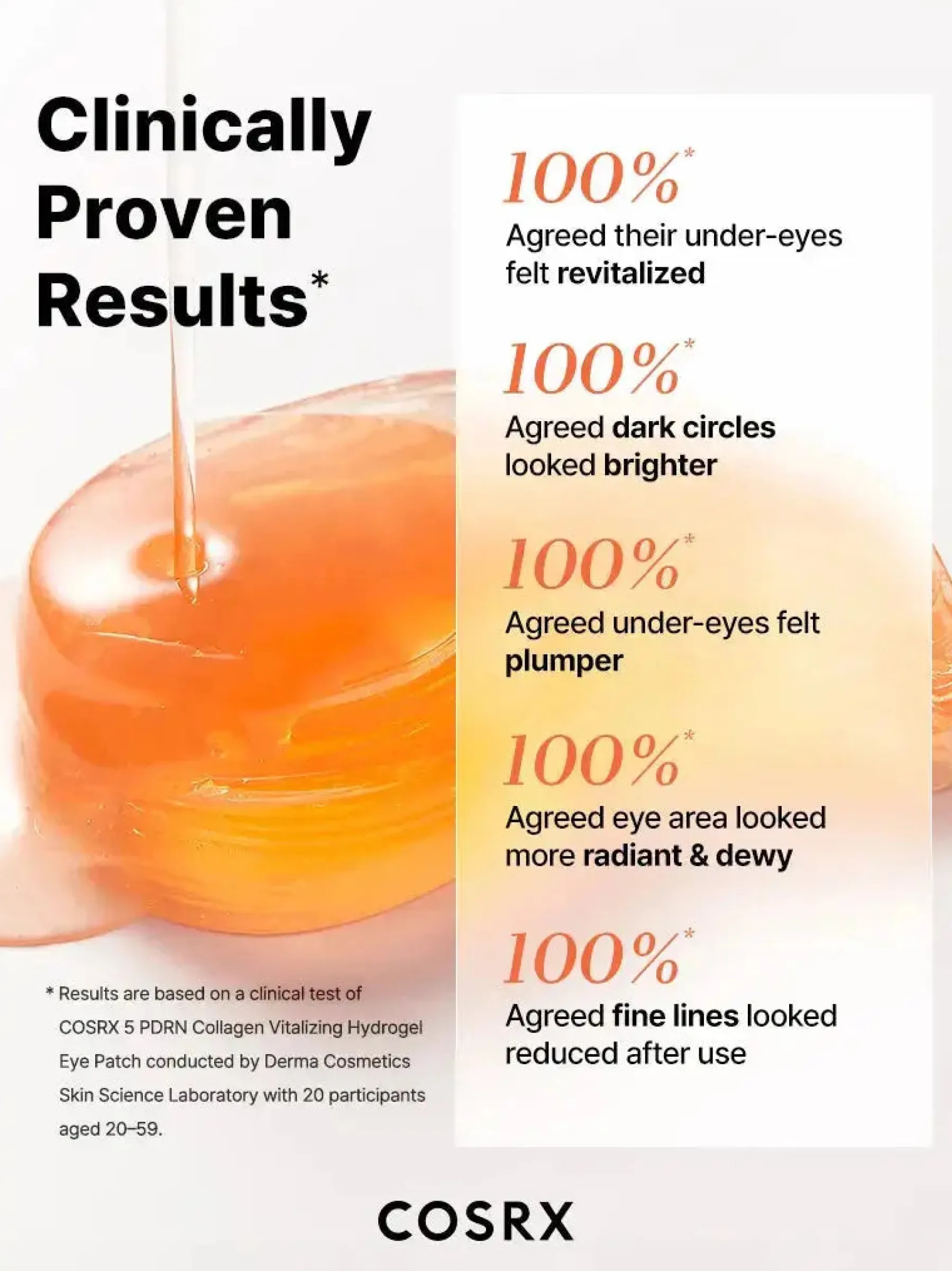 Hot 5 PDRN Collagen Vitalizing Hydrogel Eye Patch Hauptzutat|Gesichtsmasken