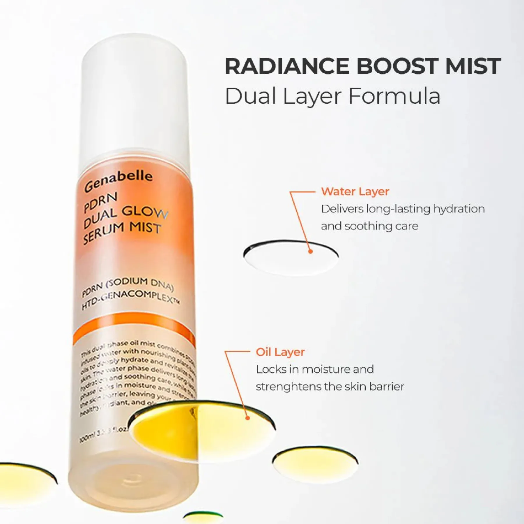 Hot PDRN Dual Glow Serum Mist Alle Korean Skincare|Problemlösende Seren