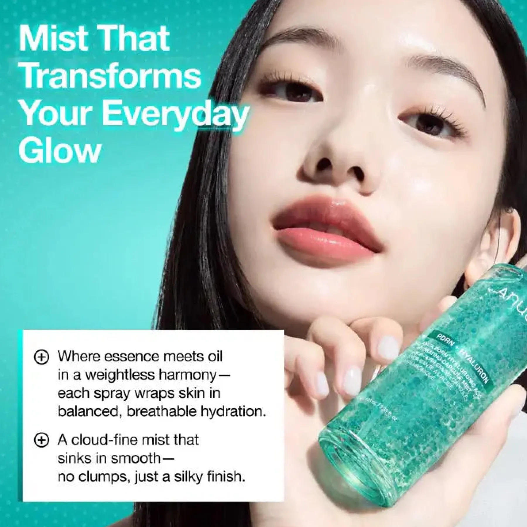 PDRN Hyaluronic Acid Hydrating Capsule Mist Face Mists|Hauptzutat