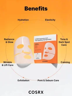 Outlet 5 PDRN Hyaluronic Acid Vital Hydrating Hydrogel Mask Hauptzutat|Vegan Pflege