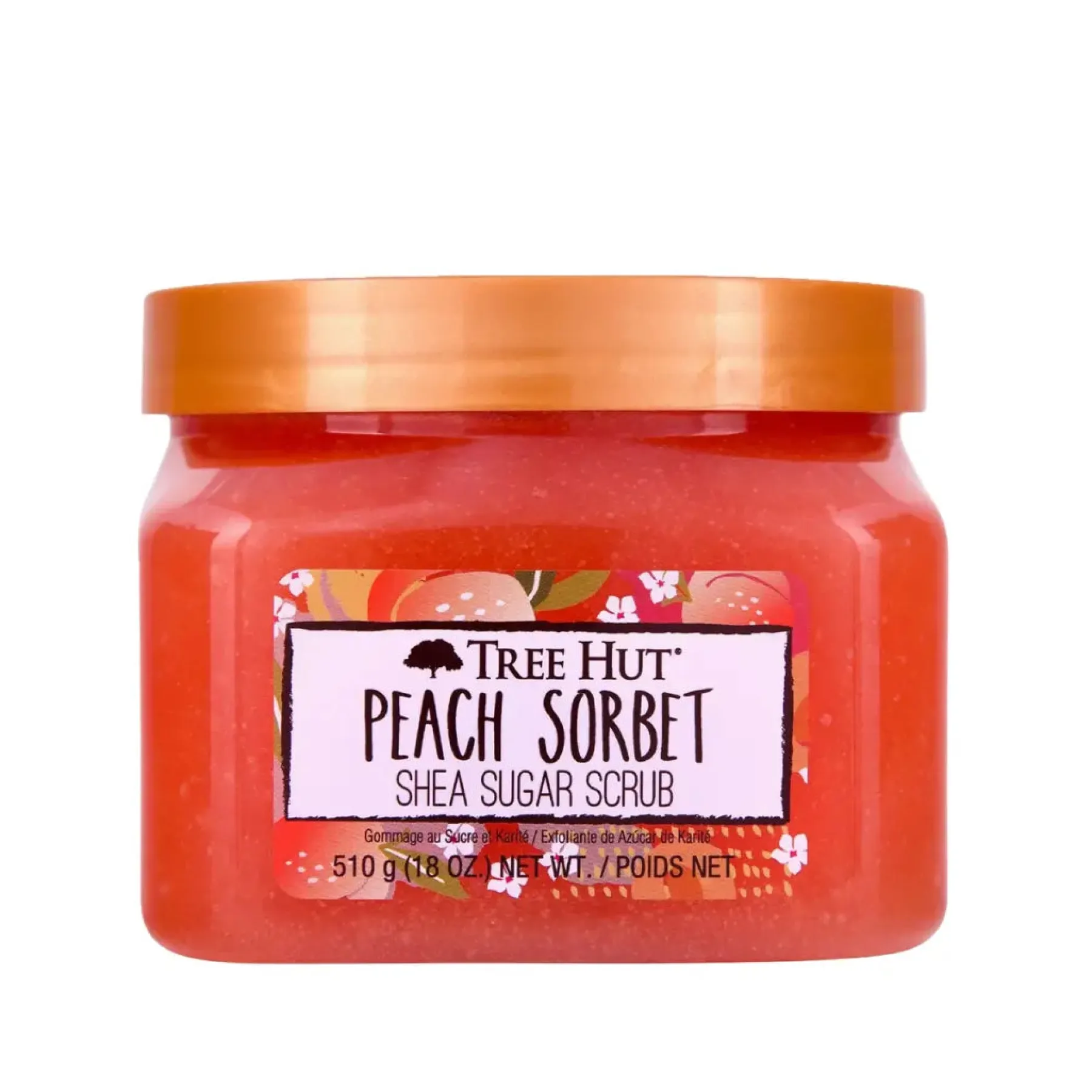 Online Peach Sorbet Shea Sugar Scrub Everything Shower|Körperpeelings