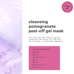 Online Peel-off Gel Mask Pomegranate Revitalize Gesichtsmasken|Hautprobleme