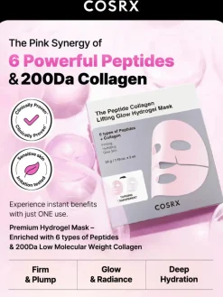 Sale Peptide Collagen Glow Hydrogel Mask Hauptzutat|Gesichtsmasken