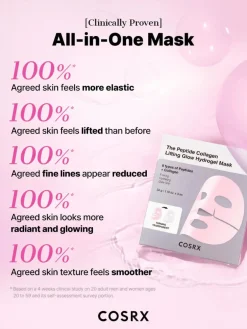 Sale Peptide Collagen Glow Hydrogel Mask Hauptzutat|Gesichtsmasken