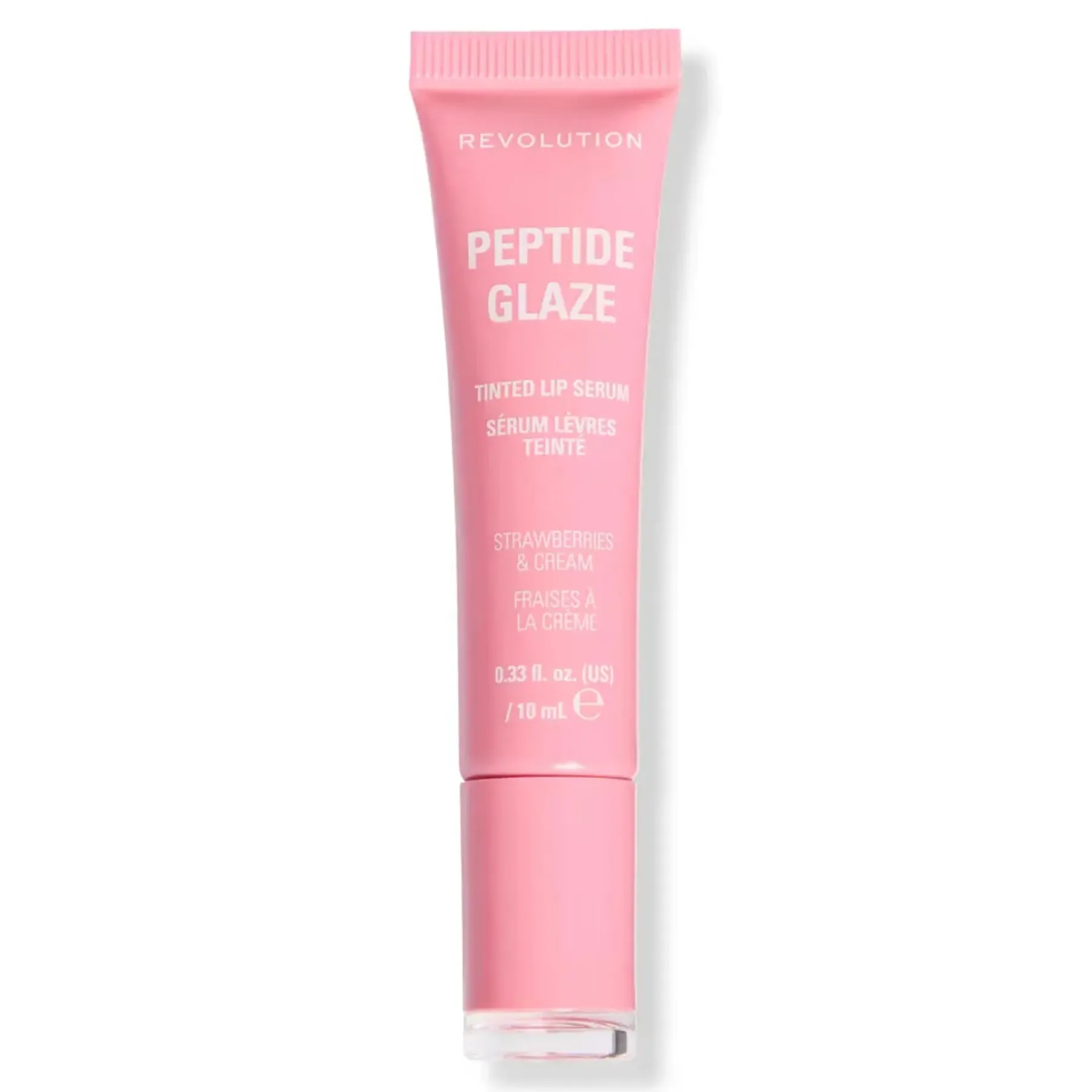 Online Peptide Glaze Tinted Lip Serum Strawberries & Cream Vegan Pflege