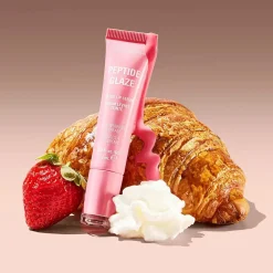 Online Peptide Glaze Tinted Lip Serum Strawberries & Cream Vegan Pflege
