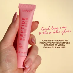 Online Peptide Gloss Lip Balm Vanilla Vegan Pflege|Lippenbalsam