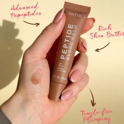 Online Peptide Gloss Lip Balm Vanilla Vegan Pflege|Lippenbalsam
