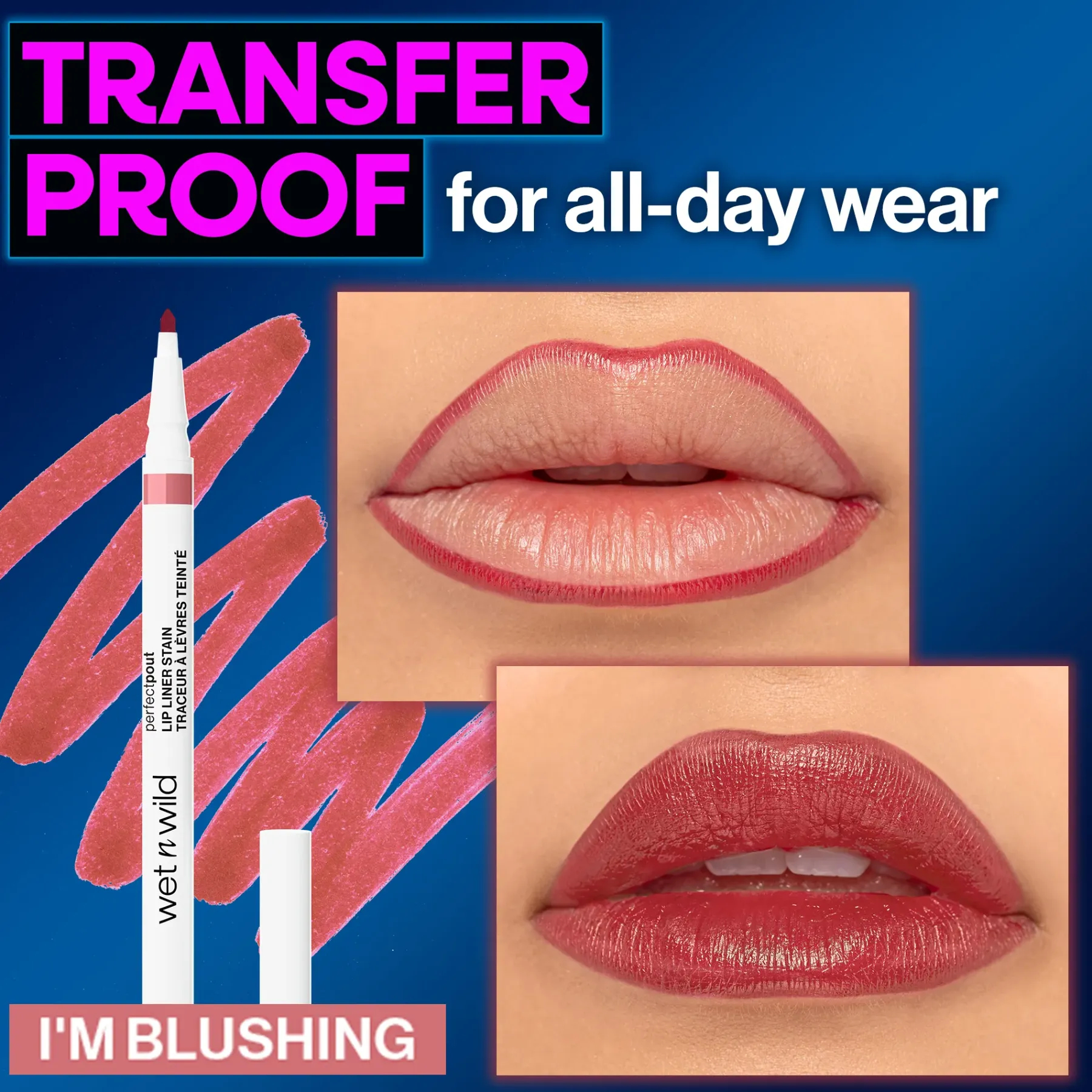 Sale Perfect Pout Lip Liner Stain I'm Blushing Lip Stain|Lippen Konturenstift