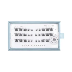 Online Petite Natural Pre Mapped Pre Glued Lashes Künstliche Wimpern