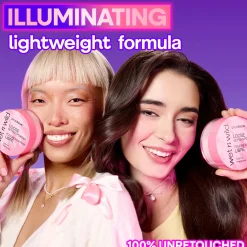 New Photo Focus Loose Setting Powder Soft Pink Make-Up Puder
