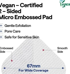 Discount Phyto Enzyme Exfoliating Pad Toner Pads|Vegan Pflege