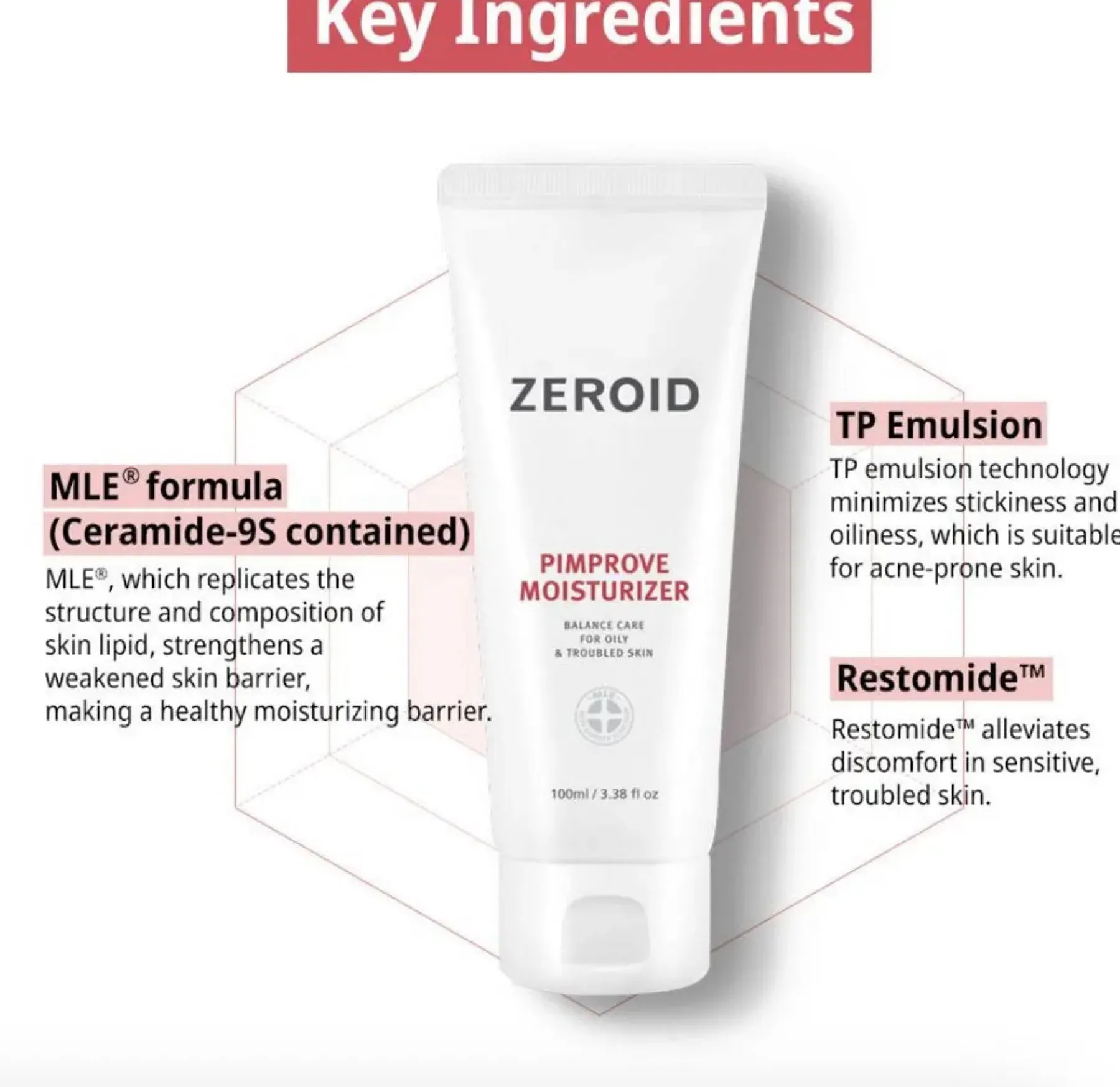 Hot Pimprove Moisturizer Alle Korean Skincare|Hauptzutat