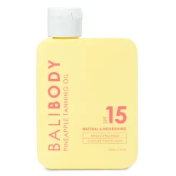 Pineapple Tanning Oil SPF15 Vegan Tanning|Tanning Oil