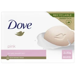 New Pink Beauty Cream Bar 2-Pack Soap Bars|Hautprobleme